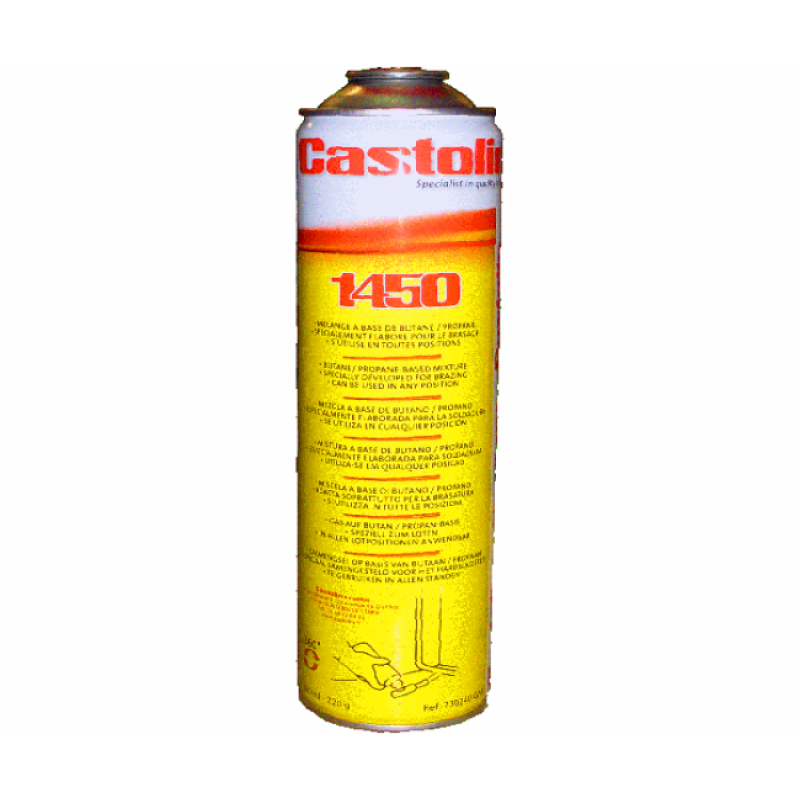 Cartucho de Gas Castolin 450 - Combustible de Soldadura de Alta Calidad