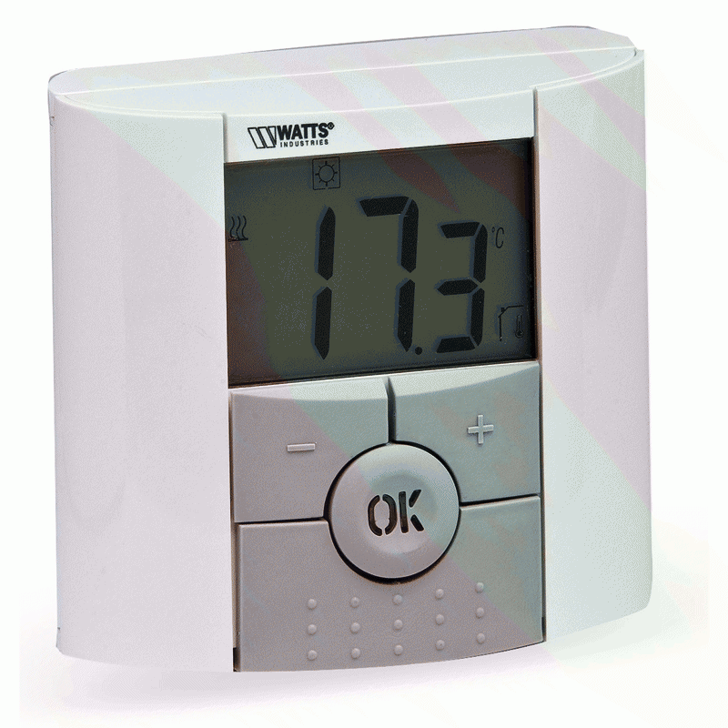521 Termostato programable de dos calor o calor frío